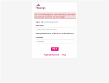 Tablet Screenshot of mobile.fontys.nl
